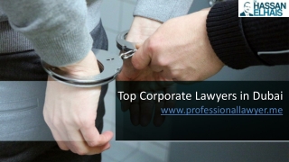 Top Corporate Lawyers & Law Firms in Dubai