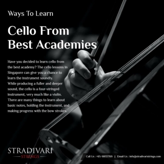 Ways To Learn Cello From Best Academies