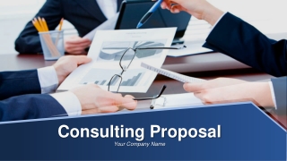 Consulting Proposal PowerPoint Presentation Slides