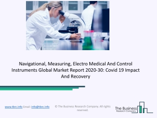 Global Navigational, Measuring, Electro Medical And Control Instruments Market Overview And Top Key Players by 2030