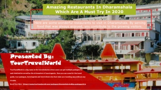 Amazing Restaurants In Dharamshala Which Are A Must Try In 2020