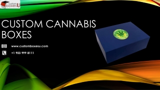 Custom cannabis boxes for Packaging Make Your Own