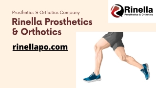 Toe and Foot Drag Treatment by Rinella Prosthetics & Orthotics