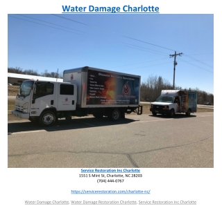 Water Damage Charlotte