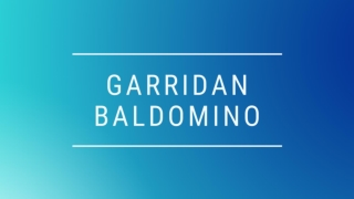 Garridan Baldomino