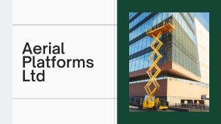 Powered Access Equipment