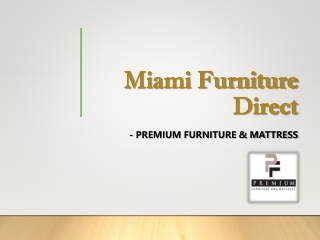 Miami Furniture Direct