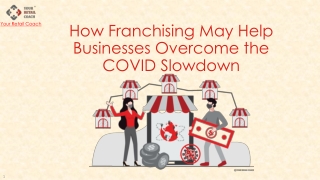 How Franchising May Help Businesses Overcome the COVID Slowdown