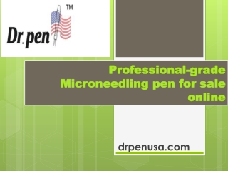 Professional-grade Microneedling pen for sale online