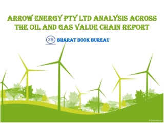 Arrow Energy Pty Ltd Analysis Across the Oil and Gas Value C