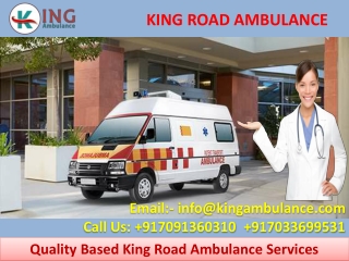 Choose Ambulance Service in Jamshedpur and Tatanagar by King