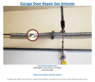 Garage Door Repair San Antonio