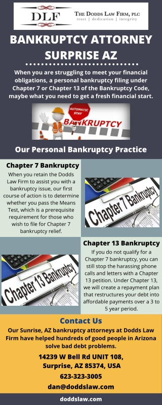 Bankruptcy Attorney Surprise AZ