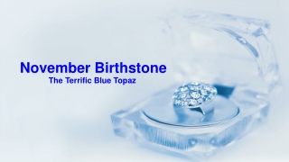November Birthstone
