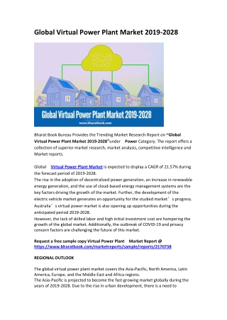 Global Virtual Power Plant Market 2019-2028