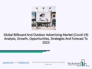 Billboard And Outdoor Advertising Market Is Anticipated To Discover Robust Growth By 2023