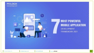 7 Most Powerful Mobile Application Development Framework 2021