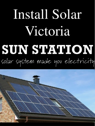 Install Solar Victoria