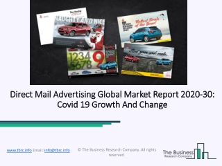 Direct Mail Advertising Market, Industry Trends, Revenue Growth, Key Players Till 2030