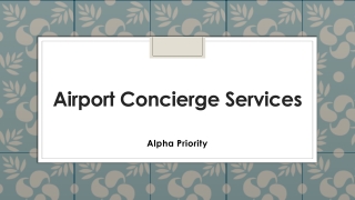 Airport Concierge Worldwide | Fast Track Airport Services