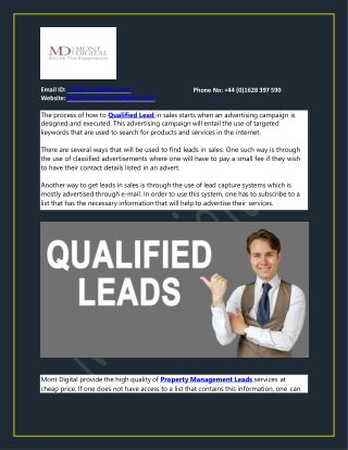 How to Qualify Leads in Sales?
