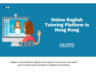 Professional Foreign English Tutors & Online Tutoring Platform