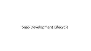 SaaS Development To Avoid Software Installation