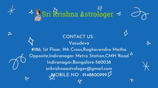Best Astrologer in Jayanagar |Famous Astrologer in Jayanagar