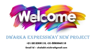 Resale Apartments On Dwarka Expressway -  91-9212306116