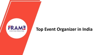 Top Event Organizer in India