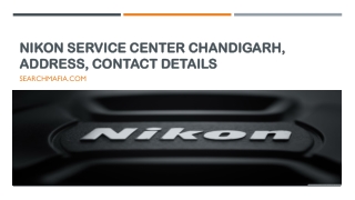 Nikon Service Center Chandigarh, Address, Contact Details