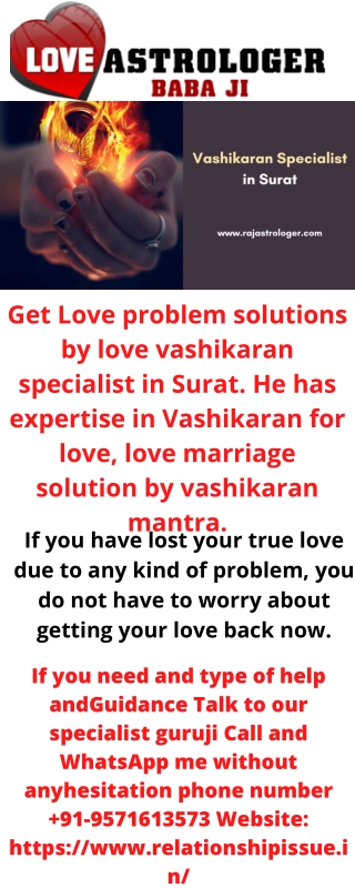 love vashikaran specialist in Surat - Relationship tips