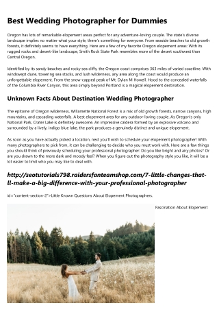 Are You Getting the Most Out of Your wedding photography?