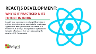 ReactJS Development: Why is it practiced & Its Future In India