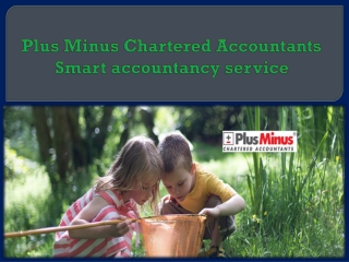 Plus Minus Chartered Accountants Smart accountancy service