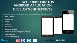 Best Android mobile app development service Company India