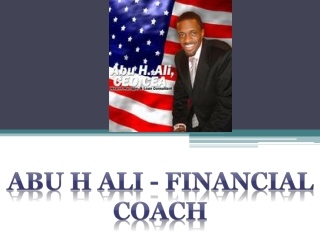 Abu H Ali- Finance Coach