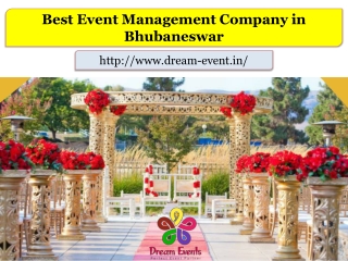 Best Event Management Company in Bhubaneswar