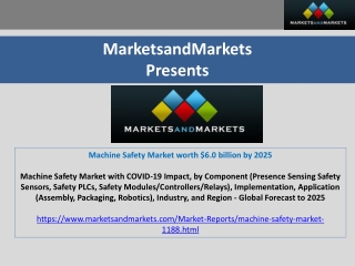 Machine Safety Market worth $6.0 billion by 2025