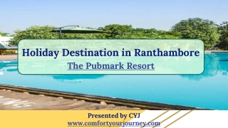 Best Wedding Venues in Ranthambore | The Pubmark Resort Ranthambore