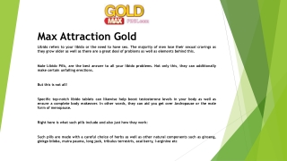 Max Attraction Gold