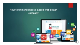 How to find and choose a good web design company -Web Design Company In Las Vegas NV
