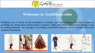 Indian Wedding Matching Lehenga & Sherwani | GetEthnic