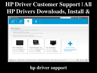 HP Driver Customer Support | All HP Drivers Downloads, Install & Support
