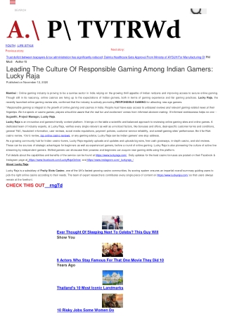 Culture of Responsible Gaming