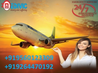 Hire Risk-Free Air Ambulance in Ranchi with Medical Facility