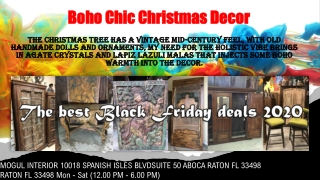 Boho Chic Christmas Decor