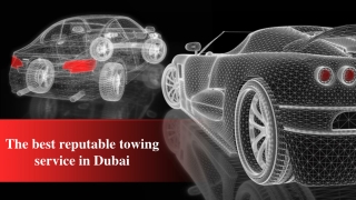 The best reputable towing service in Dubai