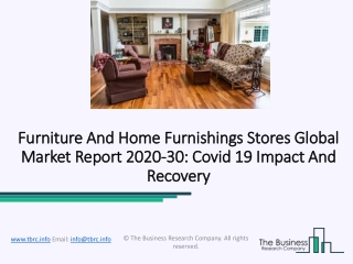 Furniture And Home Furnishings Stores Market Grow at Exceptional Rate During Forecast Period