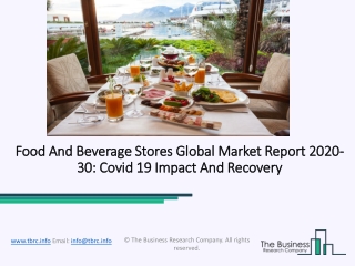 Food And Beverage Stores Market Size, Growth, Opportunity and Forecast to 2030